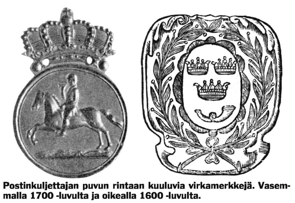 Suomen ensimmäinen postilinja